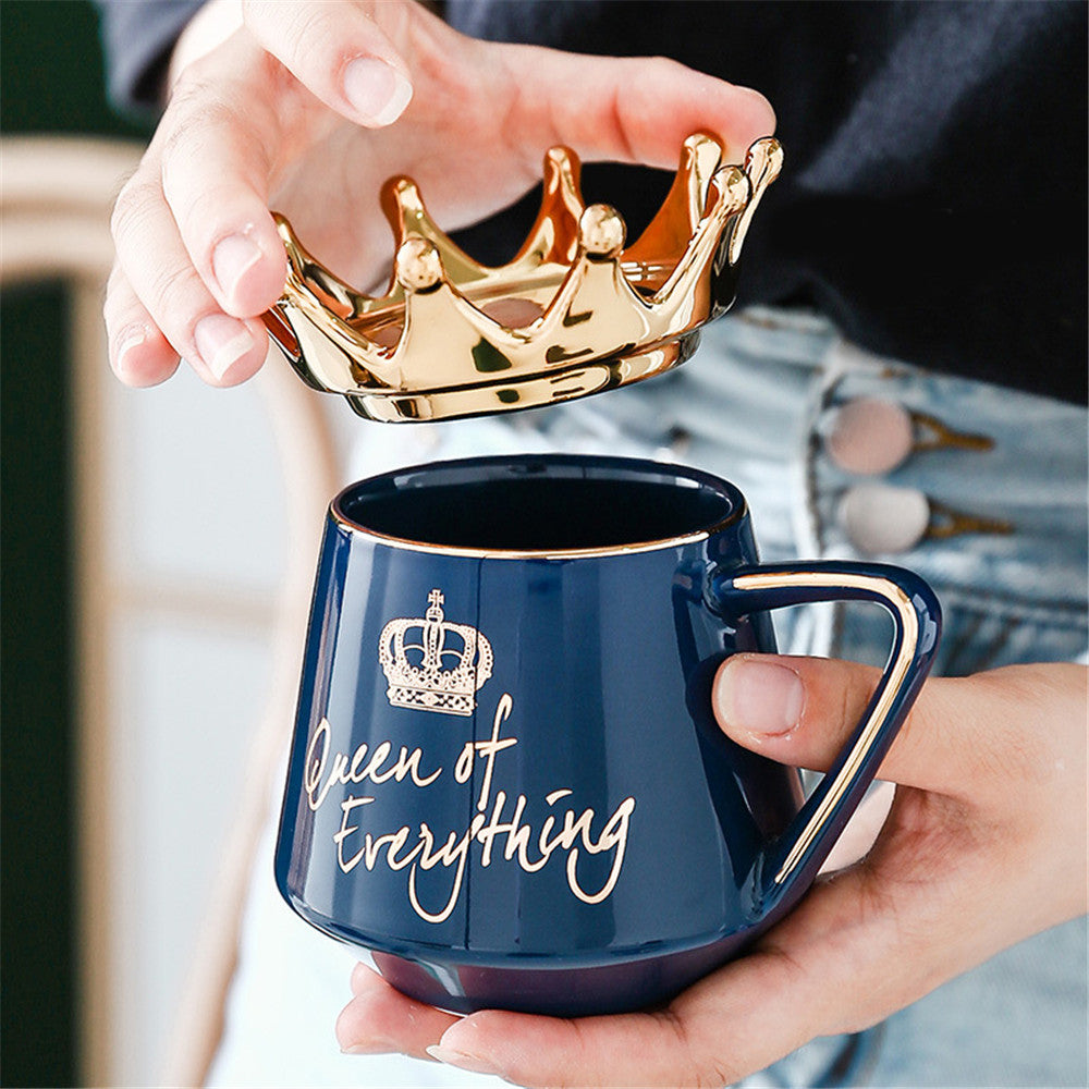 New Fashion Crown Ceramic Mug 🇨🇳