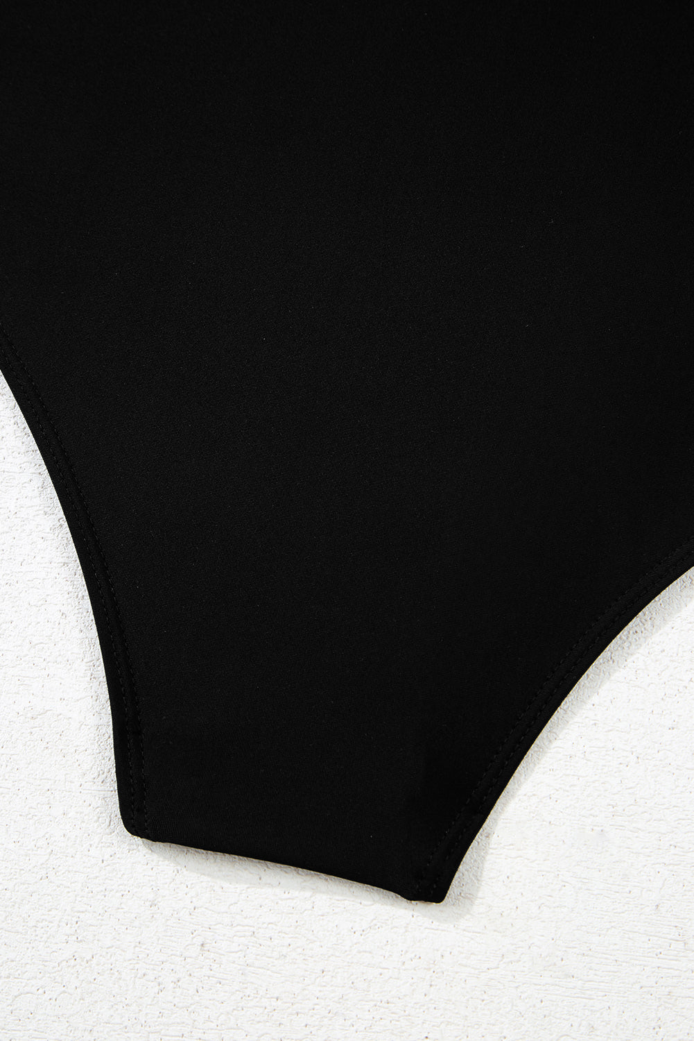 Black Leopard 2-tone Crossed Cutout Backless Monokini 🇺🇸