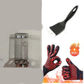 Rolling Grilling Basket Metal BBQ Barbecue Basket Net Portable Outdoor Camping Barbecue Rack Kitchen Gadgets 🇨🇳