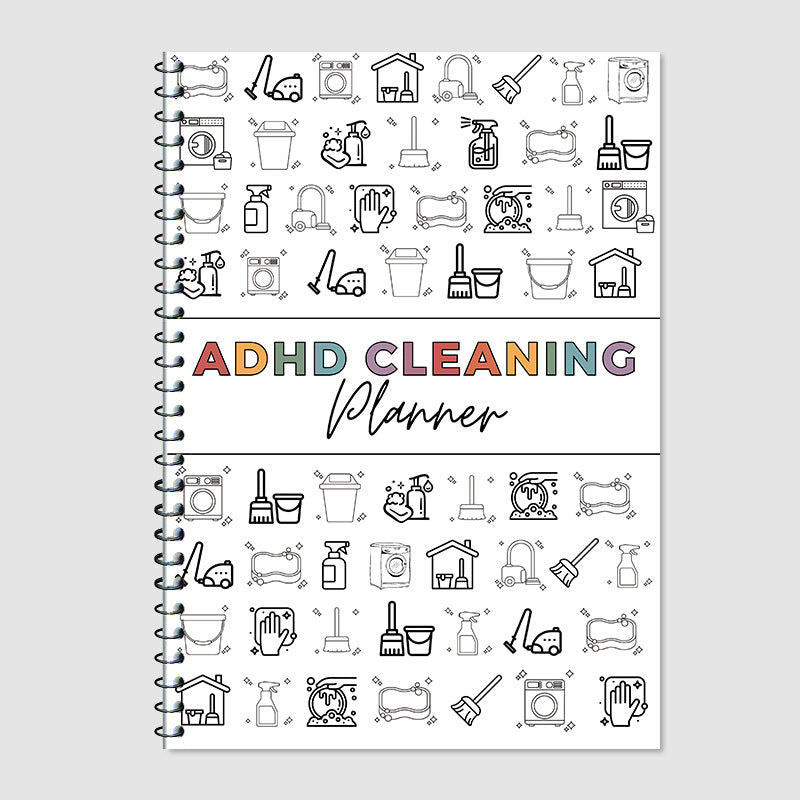 Multi-Action Cleaning Planner Coil Notebook 🇨🇳
