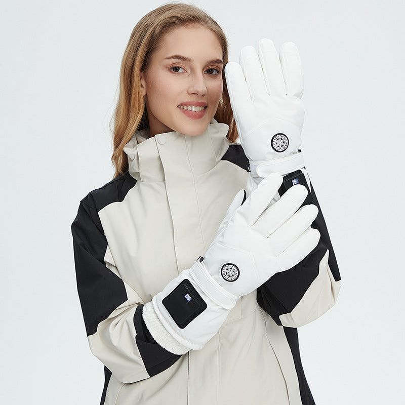 Intelligent Electric Heating Outdoor Skiing Gloves 🇨🇳
