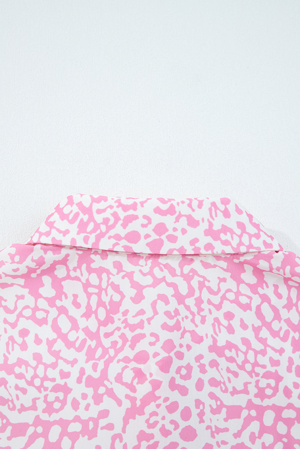 Pink Leopard Striped Western Casual Shirt 🇺🇸