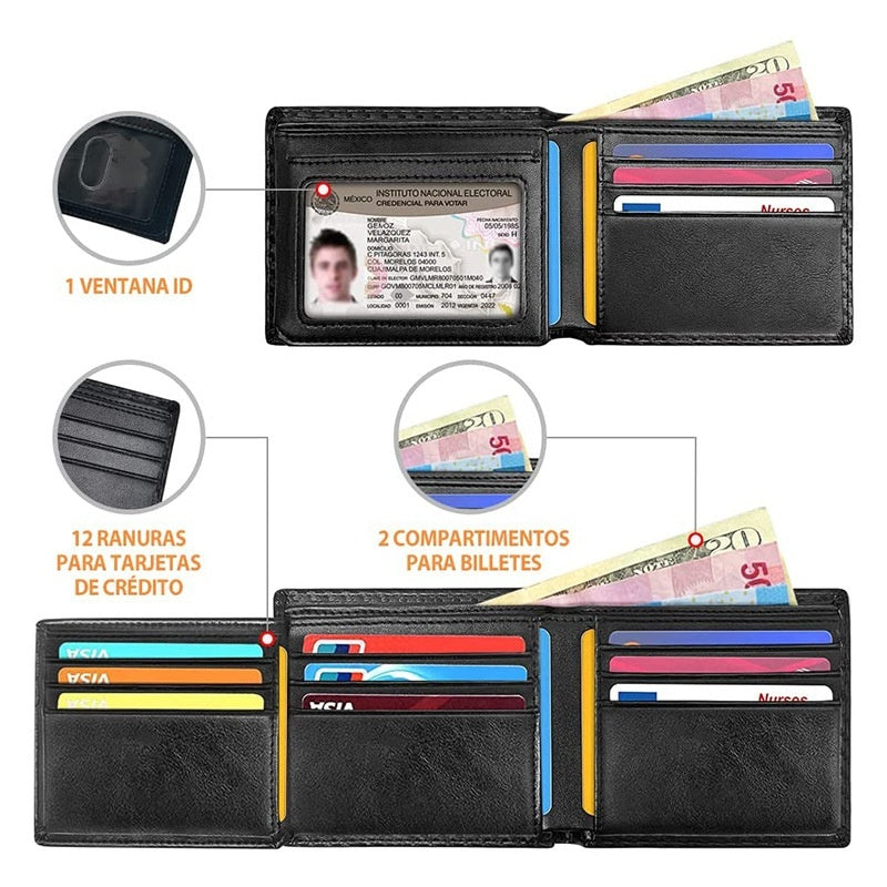 Men's Carbon Fiber Anti-magnetic Wallet 🇨🇳