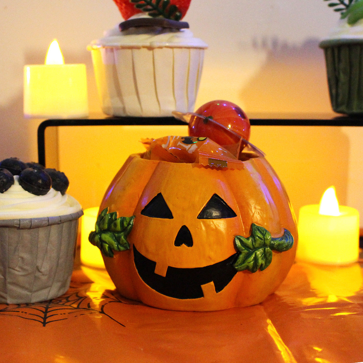 Halloween Pumpkin Decoration Flower Pot 🇨🇳