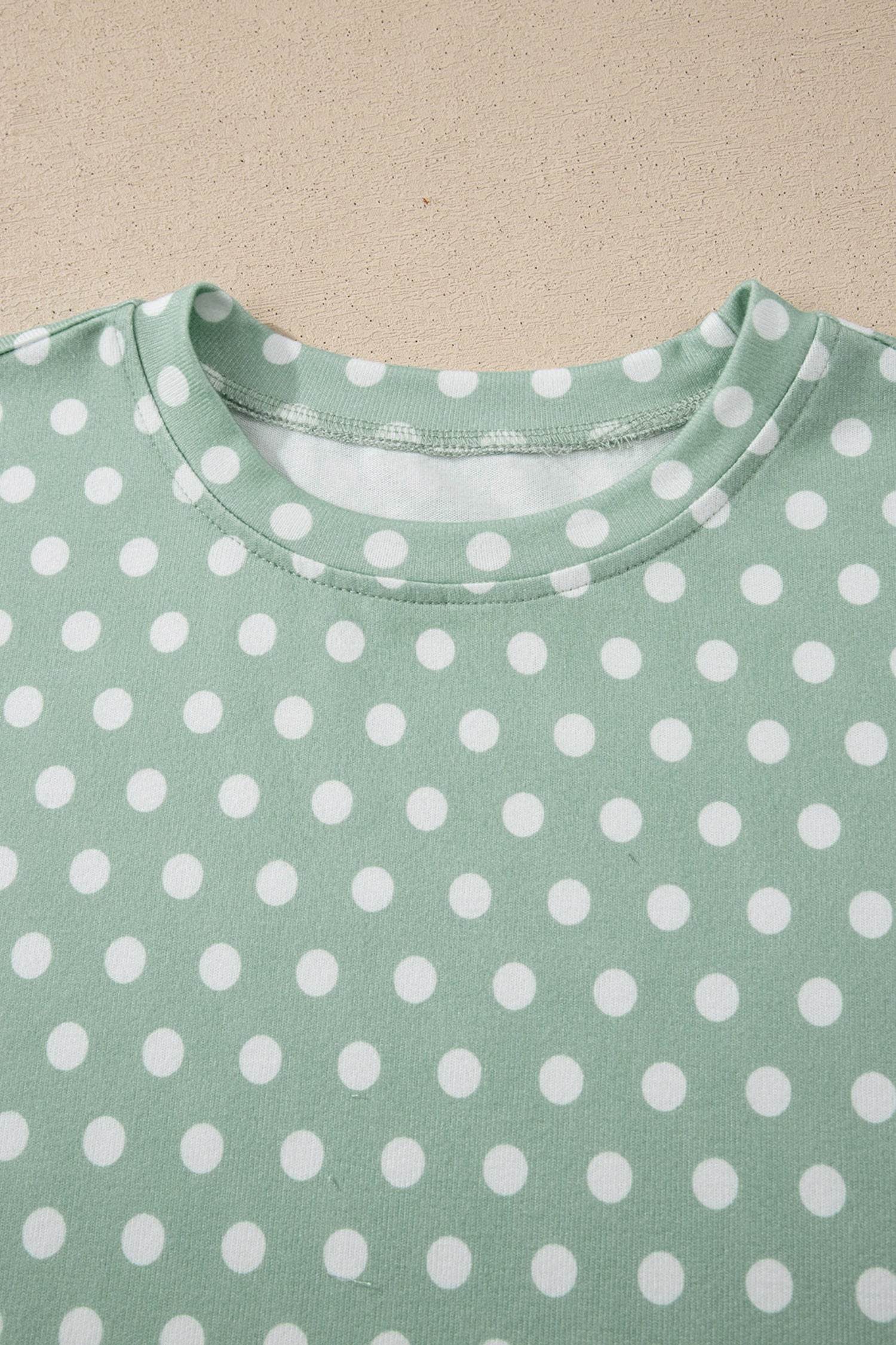 Green Polka Dot Print Short Set 🇺🇸