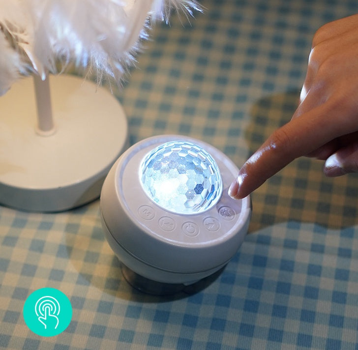 Bathroom Magic Sound Light Swimming Pool Outdoor Small Magic Ball Atmosphere Light Bluetooth Waterproof Speaker Music Voice Control Stage Small Audio 🇨🇳