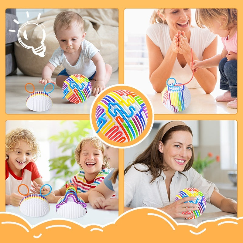 Sensory Activity Ball Puzzle Decompression Anxiety Training Silicone Toy 🇨🇳