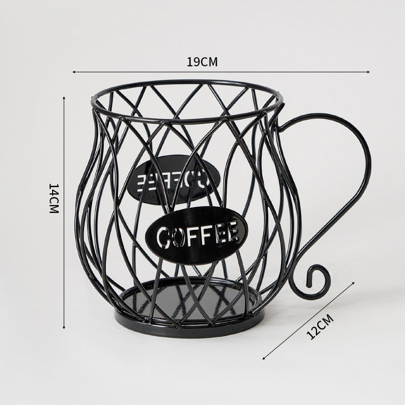 Desktop Nordic Style Coffee Capsule Storage 🇨🇳