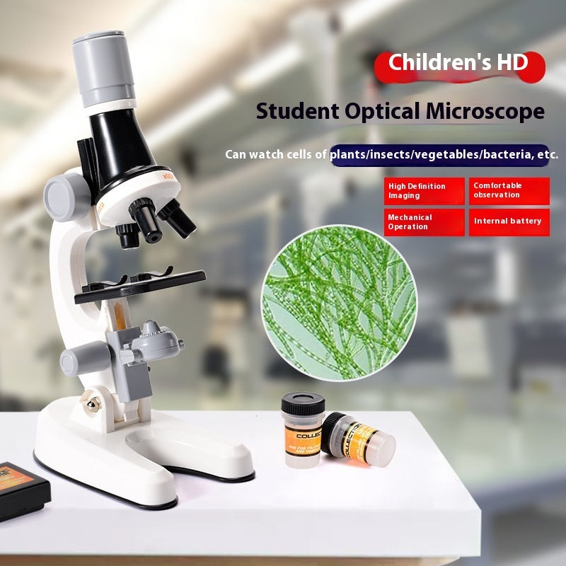 Children's Microscope Scientific Biological Specimen Educational Toys 🇨🇳