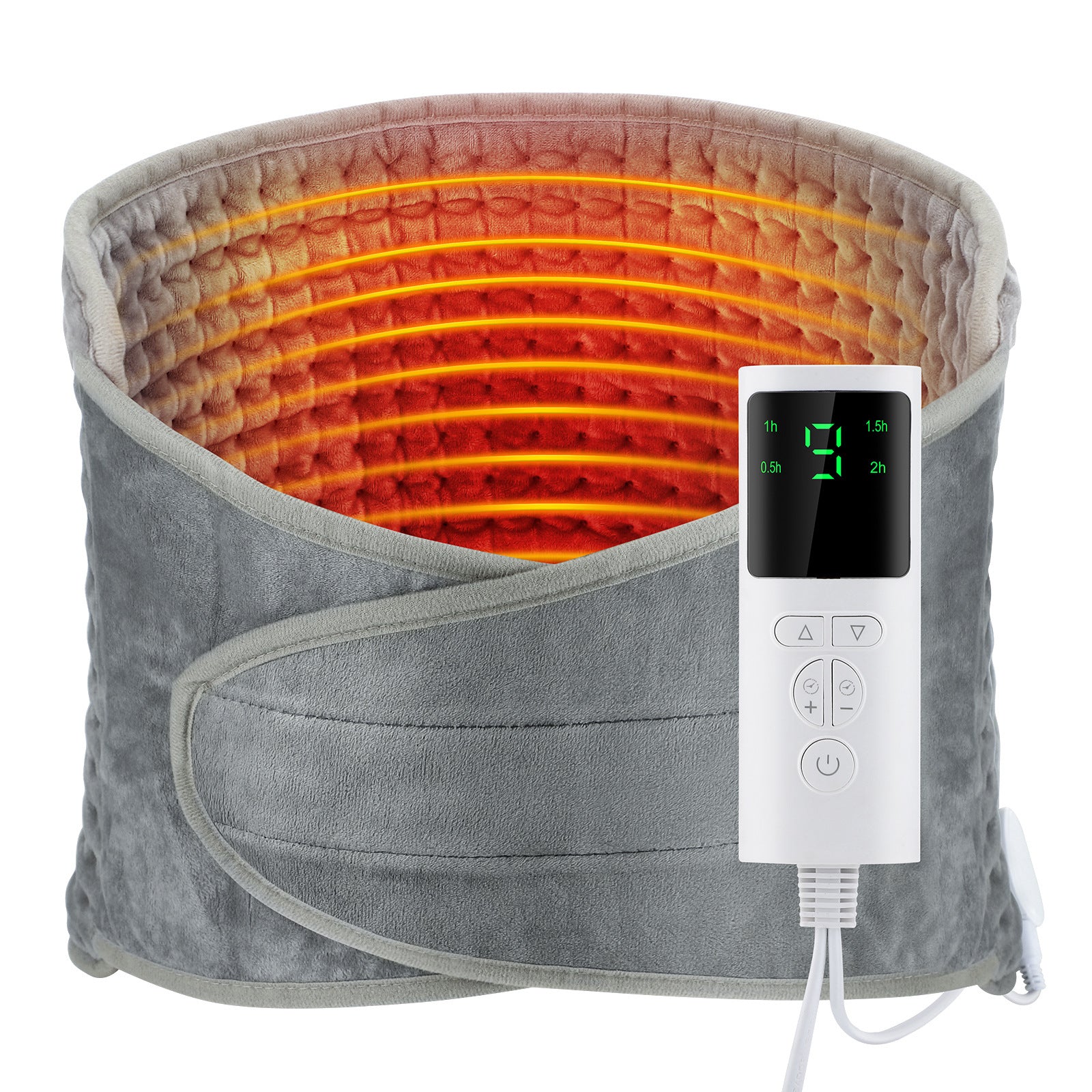 Back Heating Support Belt Heated Waist Brace With Adjustable Temperature Warm Back Belt Abdomen Warmer Lumbar Support Pad 🇨🇳