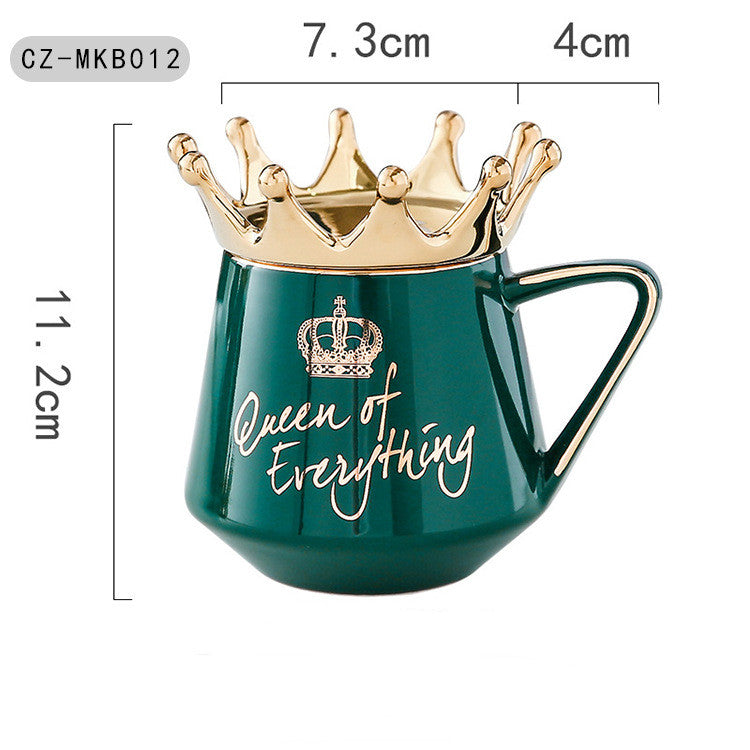 New Fashion Crown Ceramic Mug 🇨🇳