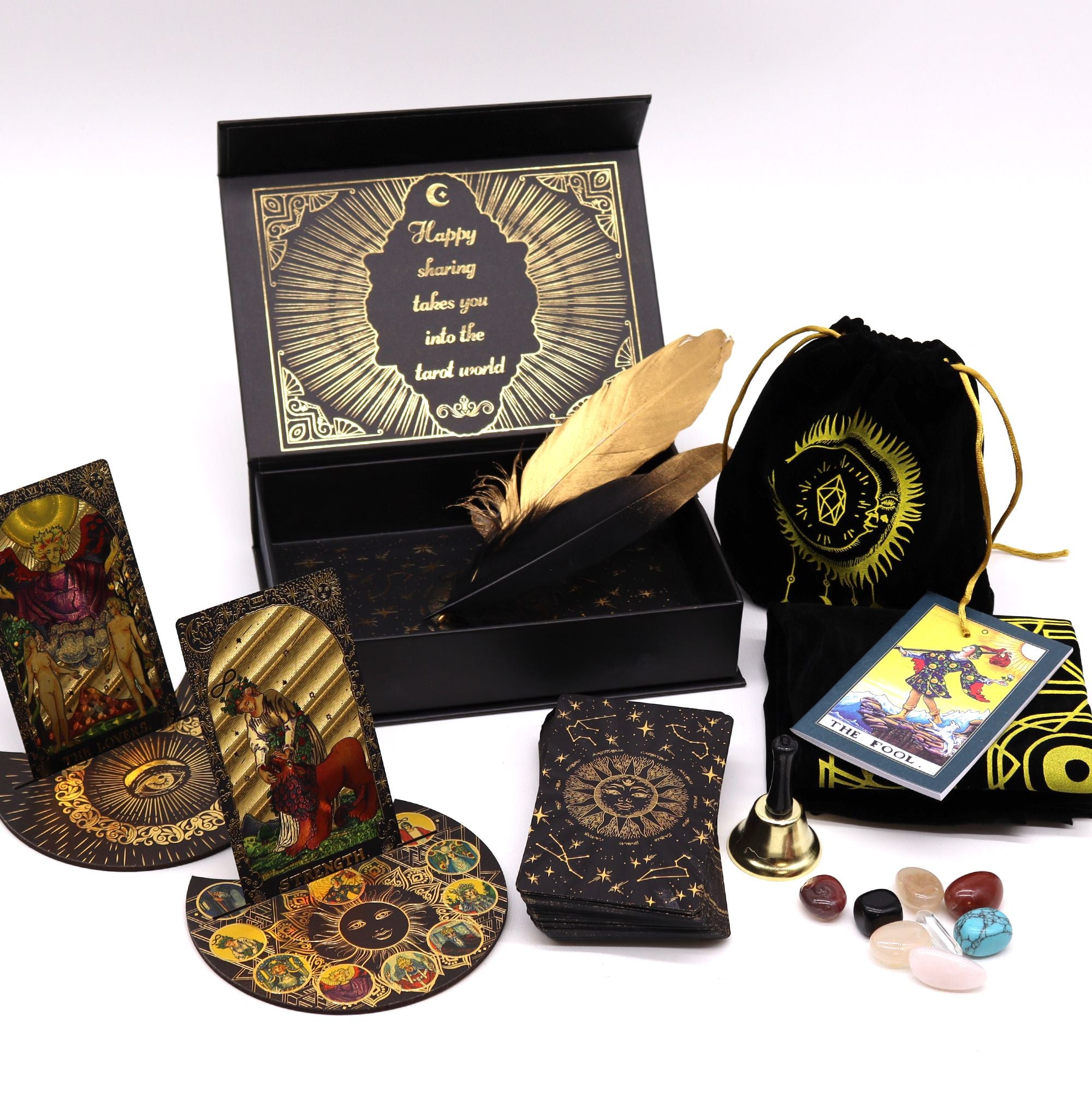 Gold Foil Tarot - Let the Magic Begin - Gift Set 🇬🇧