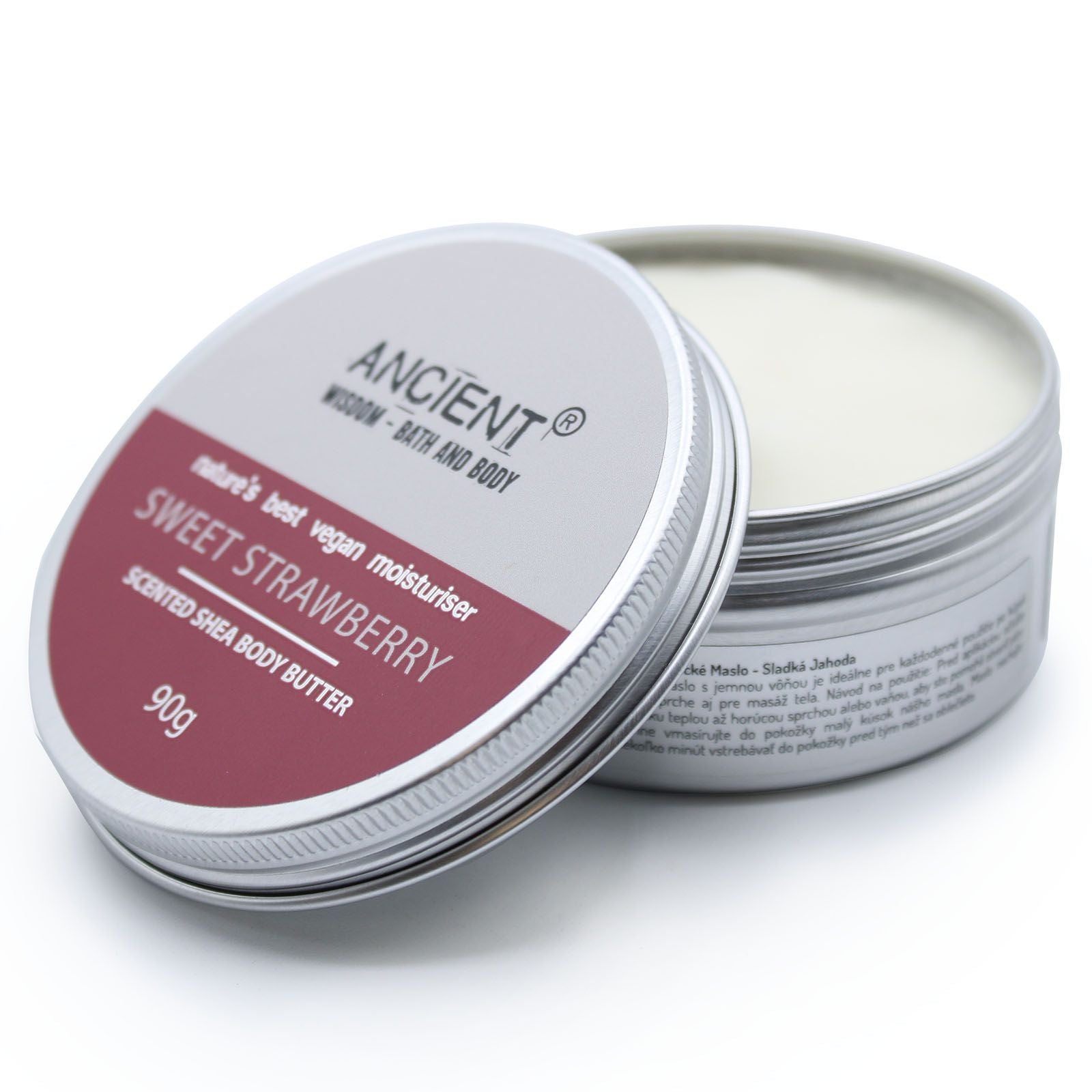 Scented Shea Body Butter 90g - Sweet Strawberry 🇬🇧
