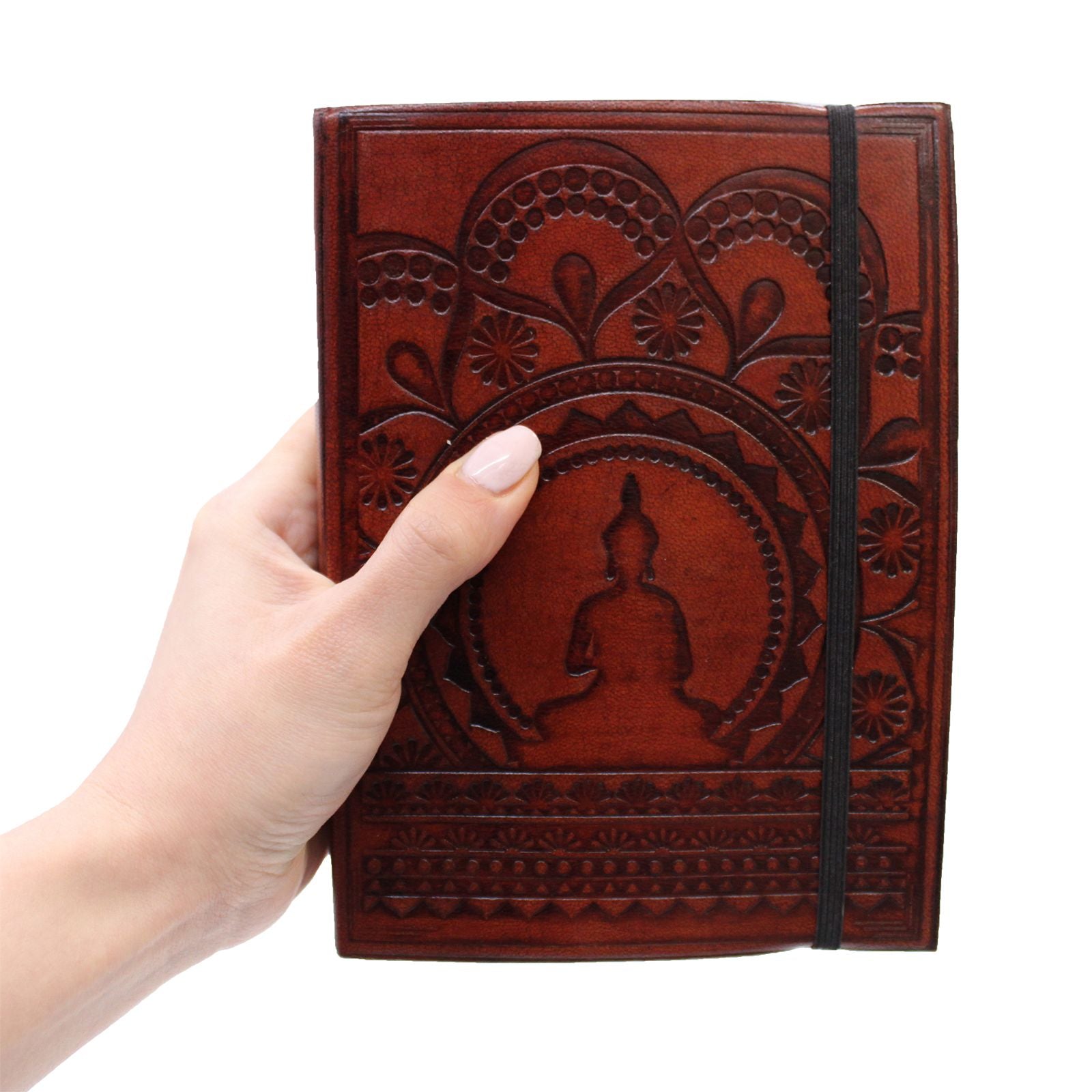 Small Notebook with strap - Cosmic Goddess 🇬🇧