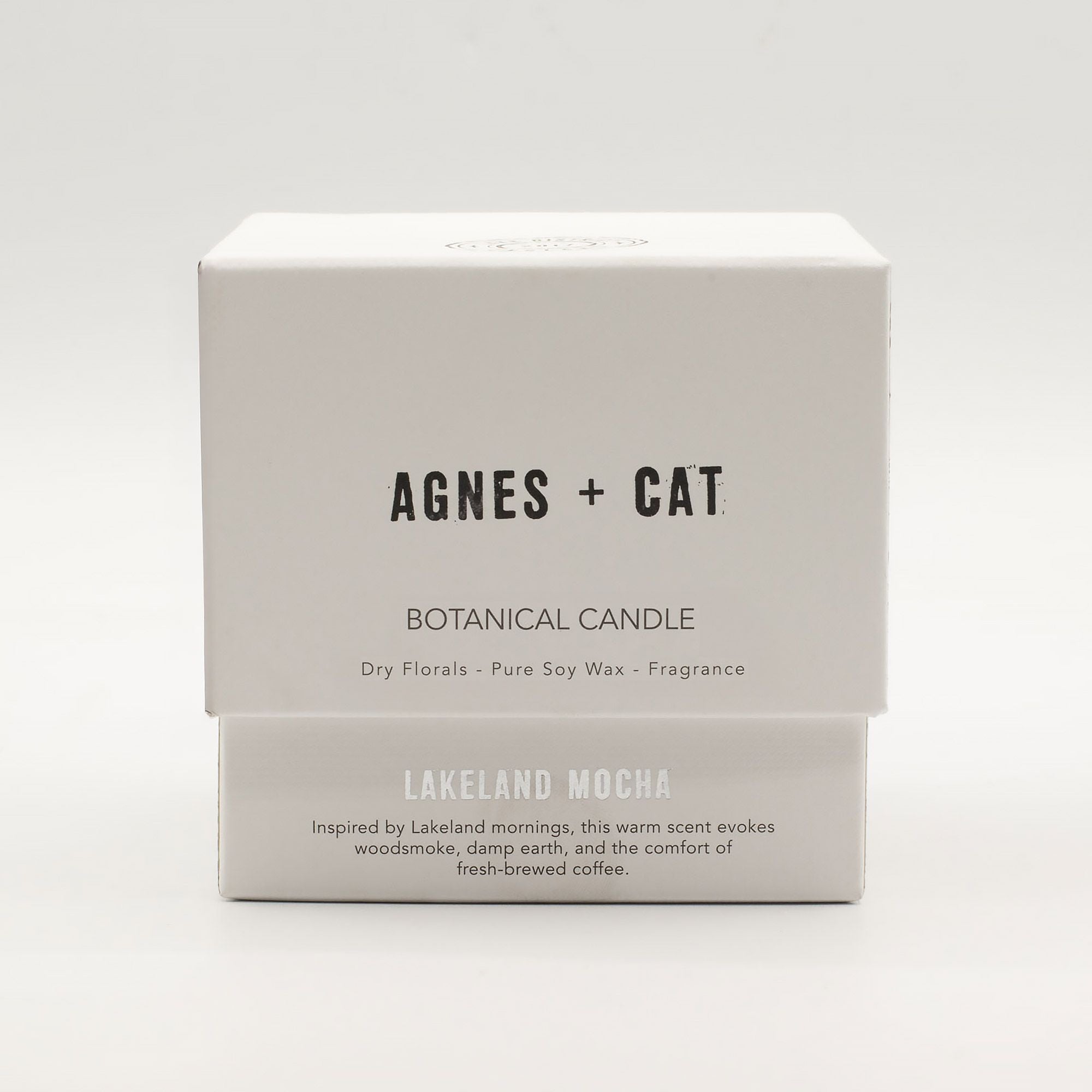 Agnes + Cat Botanical Soy Wax Candle - Lakeland Mocha 🇬🇧