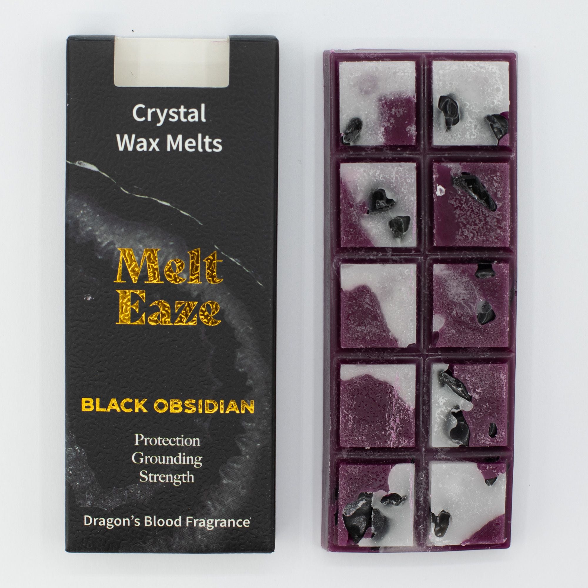 MeltEaze Wax Melts 50g - Obsidian Shield - Dragons Blood 🇬🇧