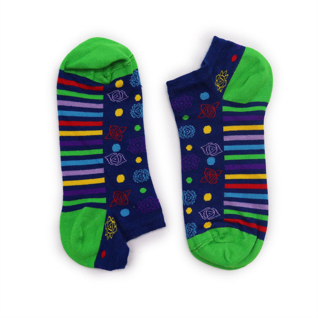 S/M Hop Hare Bamboo Socks Low (3.5-6.5) - 7 Chakra 🇬🇧