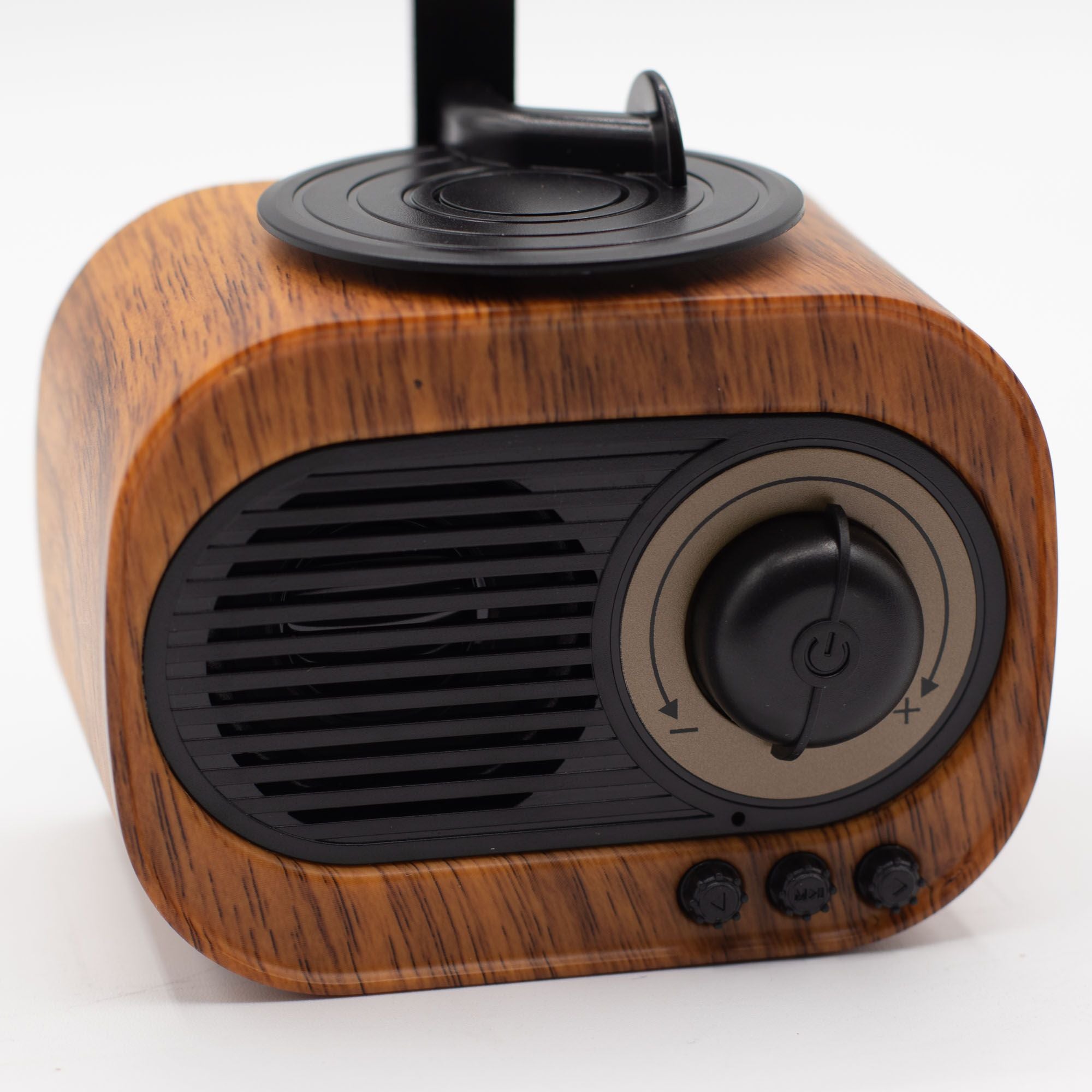 Retro Mini Gramophone Speaker - Bluetooth & FM Radio - 5 watt x 1 🇬🇧
