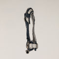 PAW - XS (2-4Kg) Dog Step-in Guardian Harness with Reflective Mesh - Rock Grey - Black Obsidian Charm 🇬🇧
