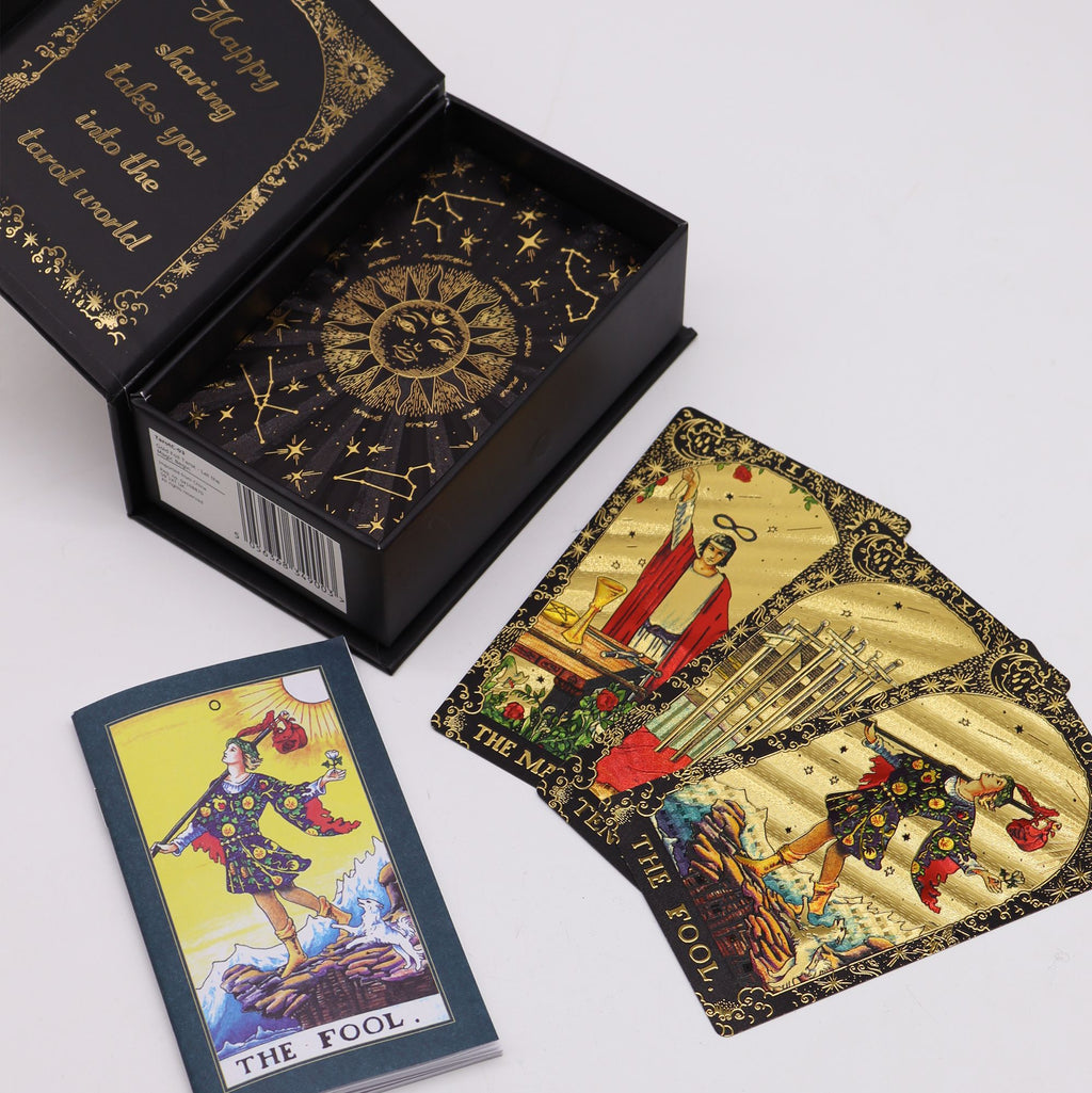 Gold Foil Tarot - Let the Magic Begin - Gift Box 🇬🇧