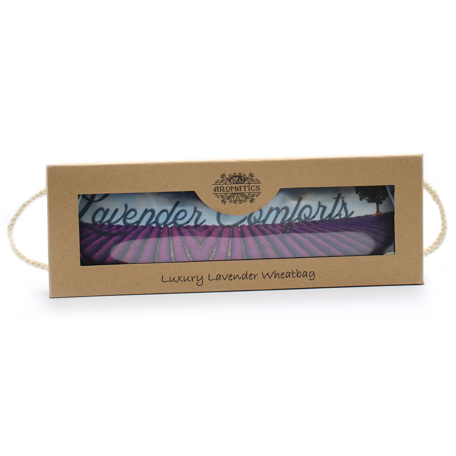 Luxury Lavender Wheat Bag in Gift Box - Lavender Comforts 🇬🇧