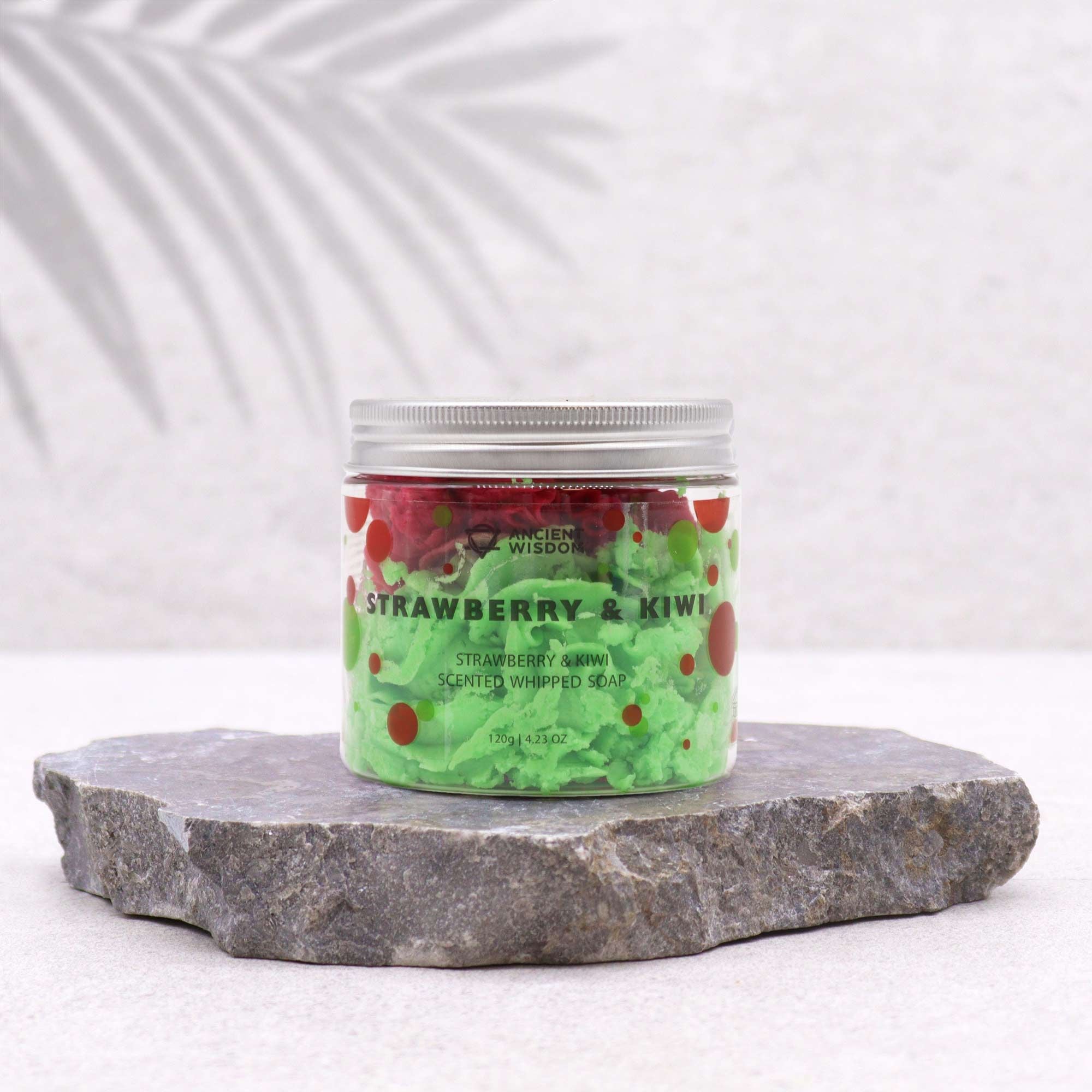 Strawberry & Kiwi Whipped Soap 120g 🇬🇧