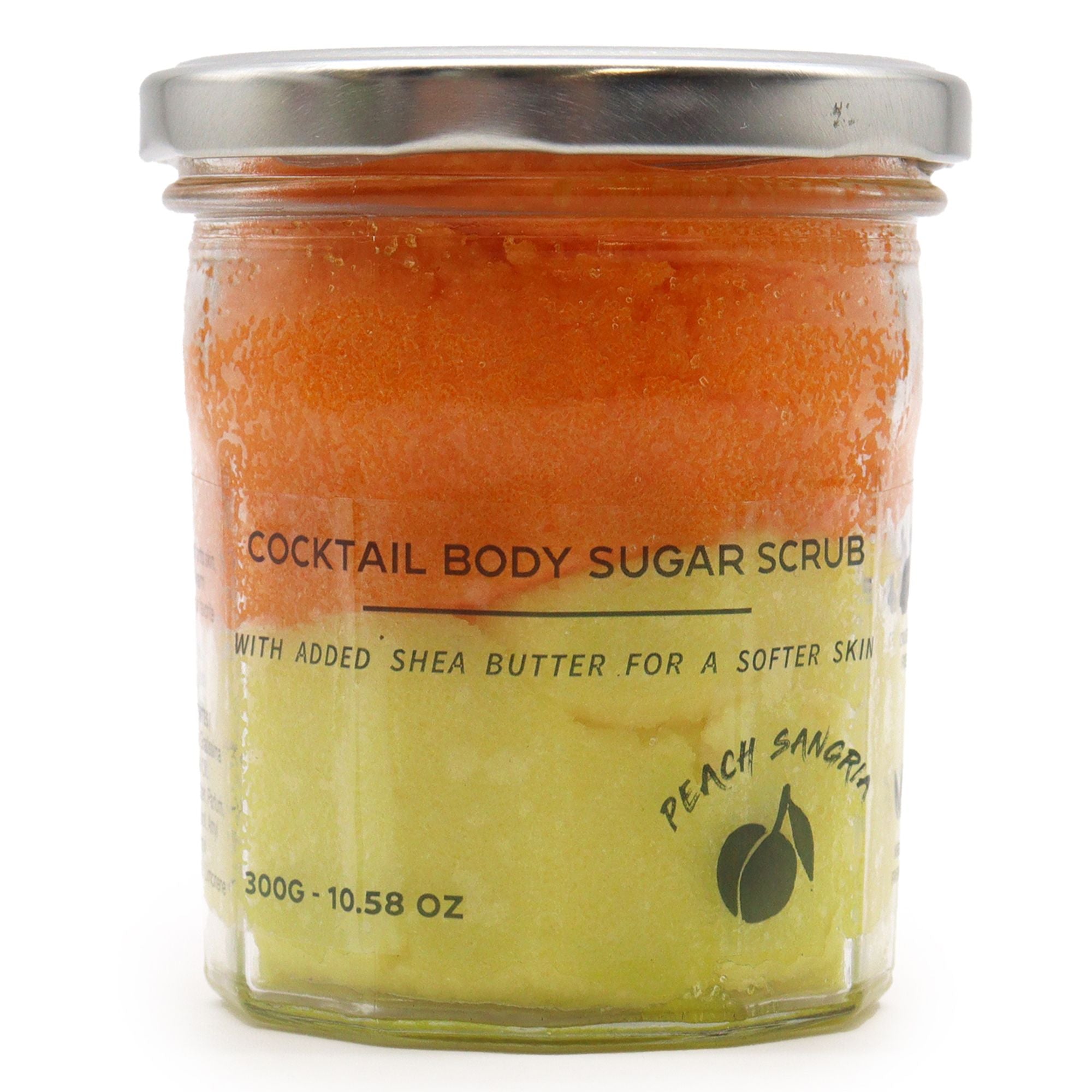 Fragranced Sugar Body Scrub - Peach Sangria 300g 🇬🇧