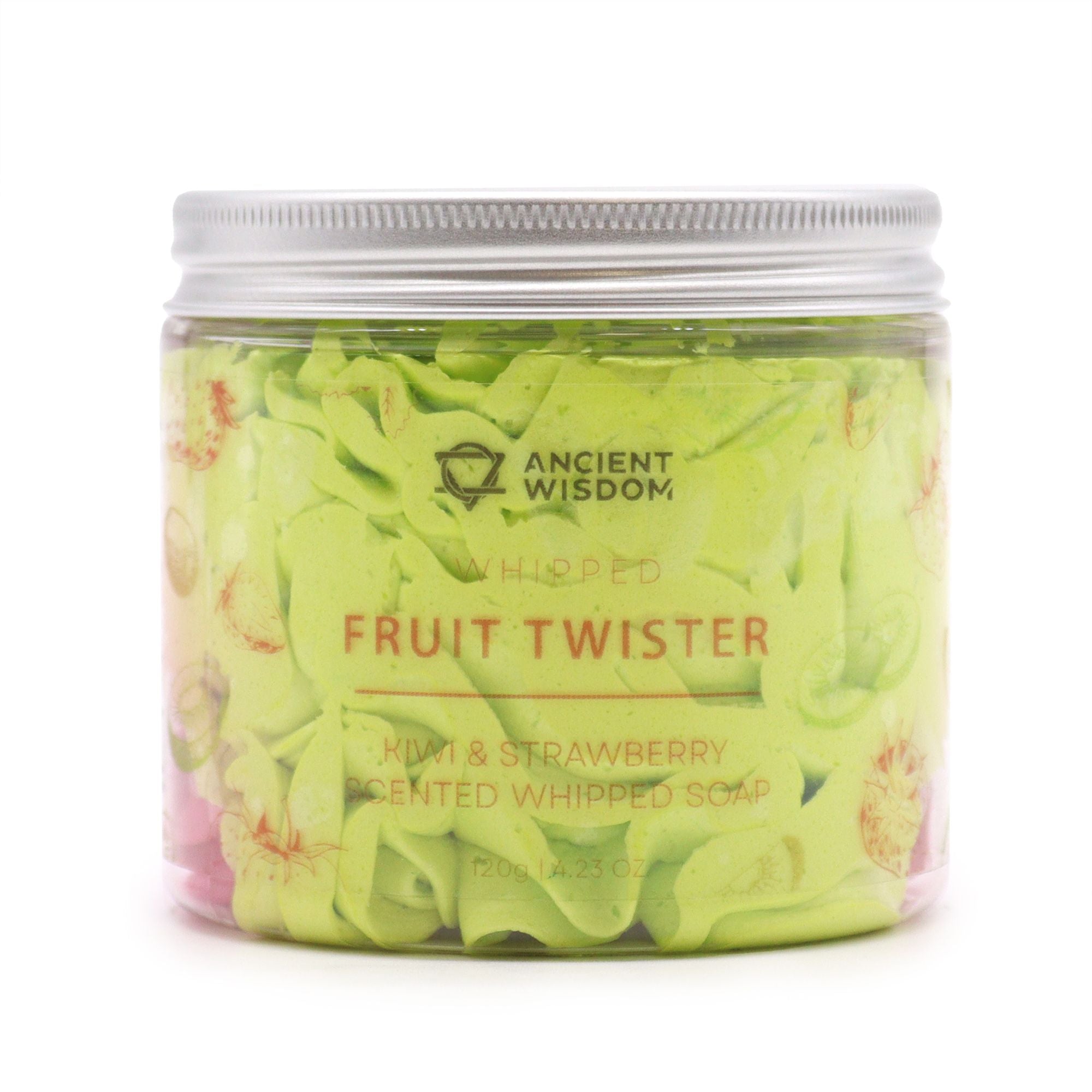 Strawberry & Kiwi Whipped Soap 120g 🇬🇧