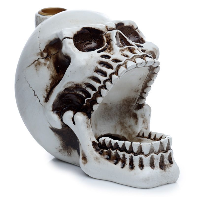 Skull with Open Mouth Backflow Incense Burner 🇬🇧
