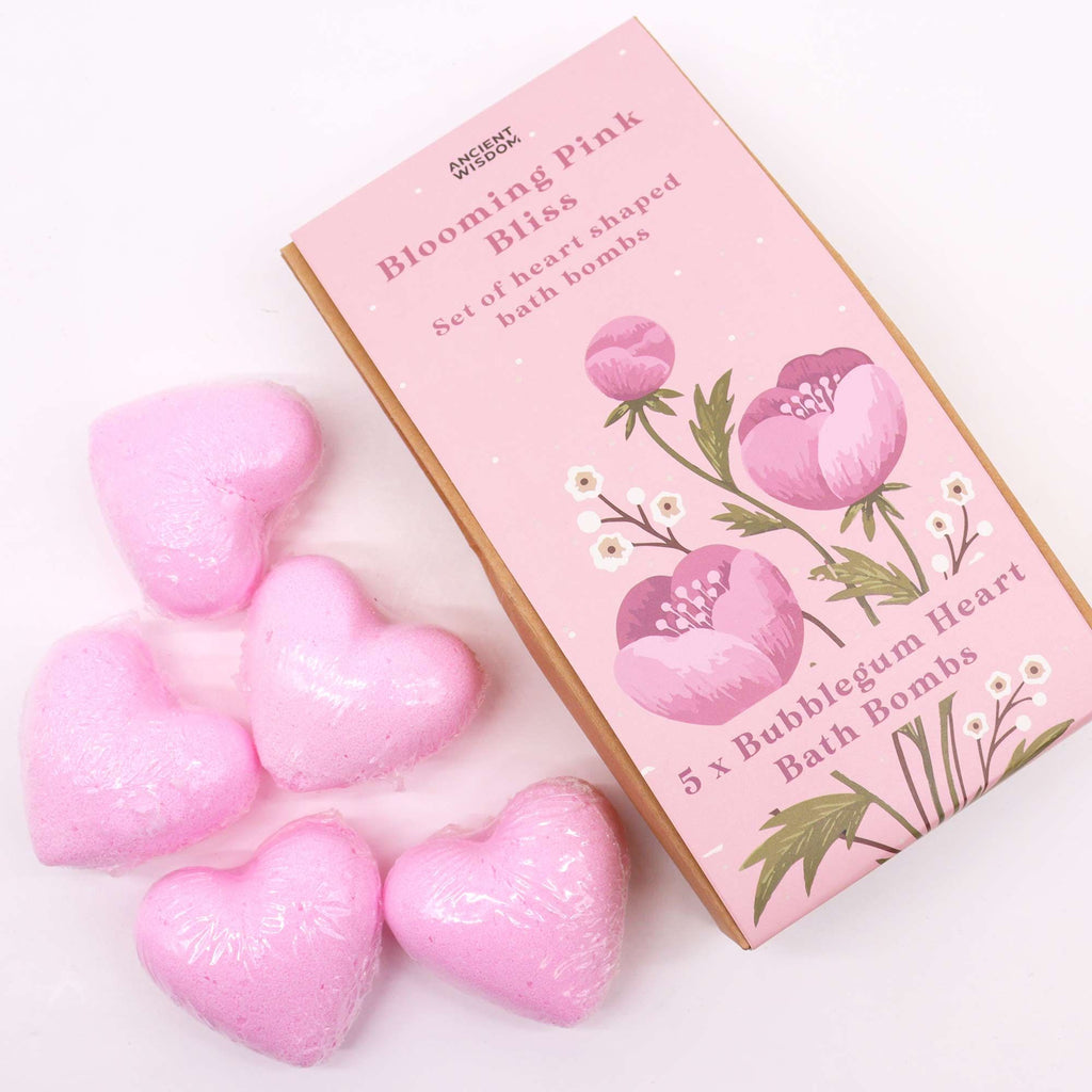 Blooming Pink Bliss Bath Heart Gift Set 🇬🇧