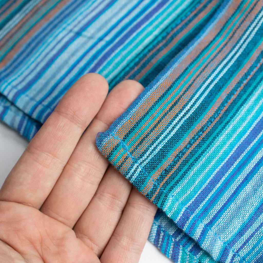 Nomad Sari Grandad Shirt - Turquoise - XL 🇬🇧