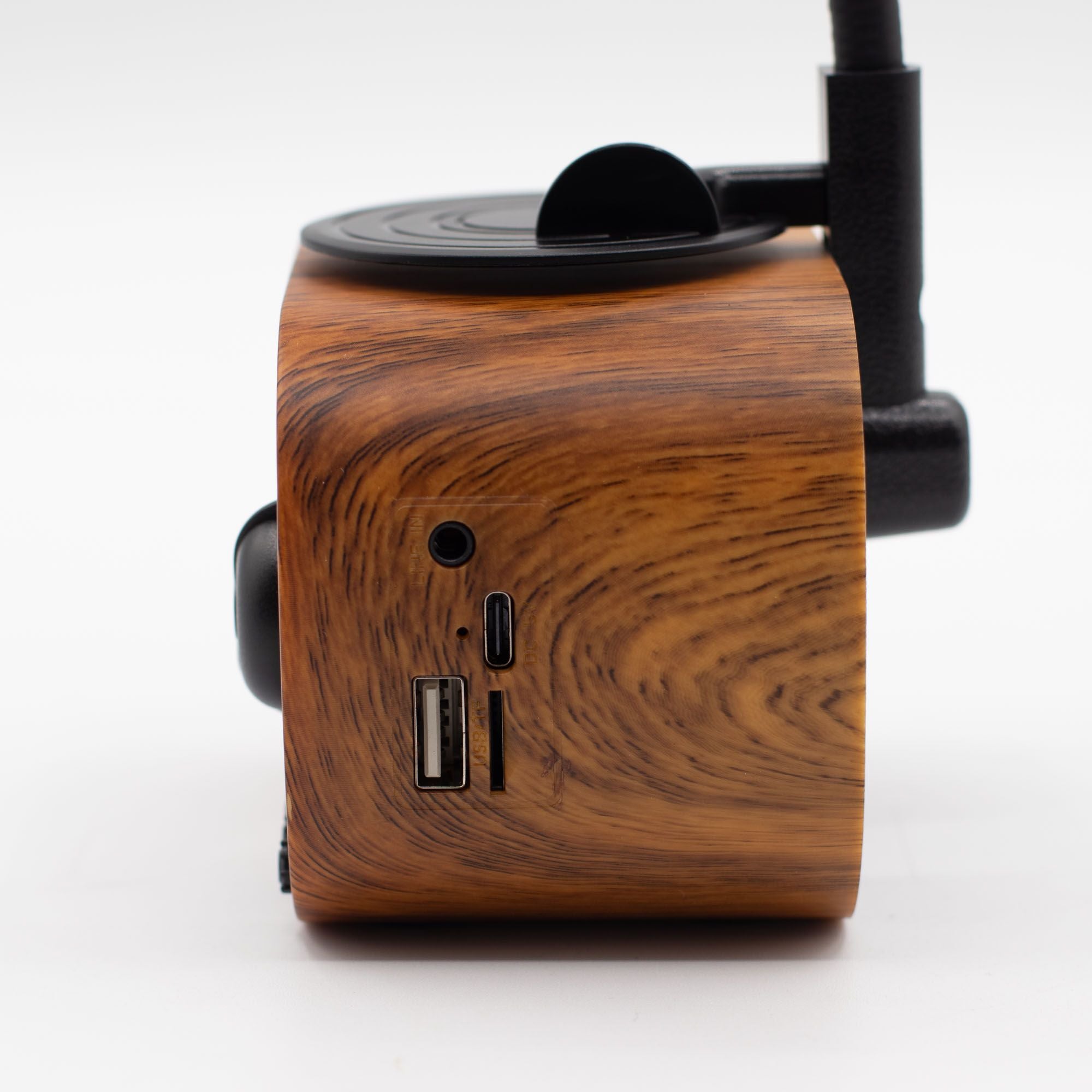 Retro Mini Gramophone Speaker - Bluetooth & FM Radio - 5 watt x 1 🇬🇧