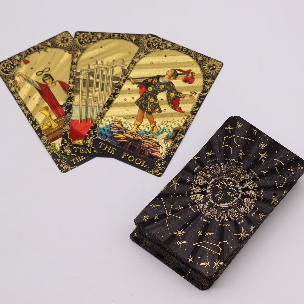 Gold Foil Tarot - Let the Magic Begin - Gift Box 🇬🇧