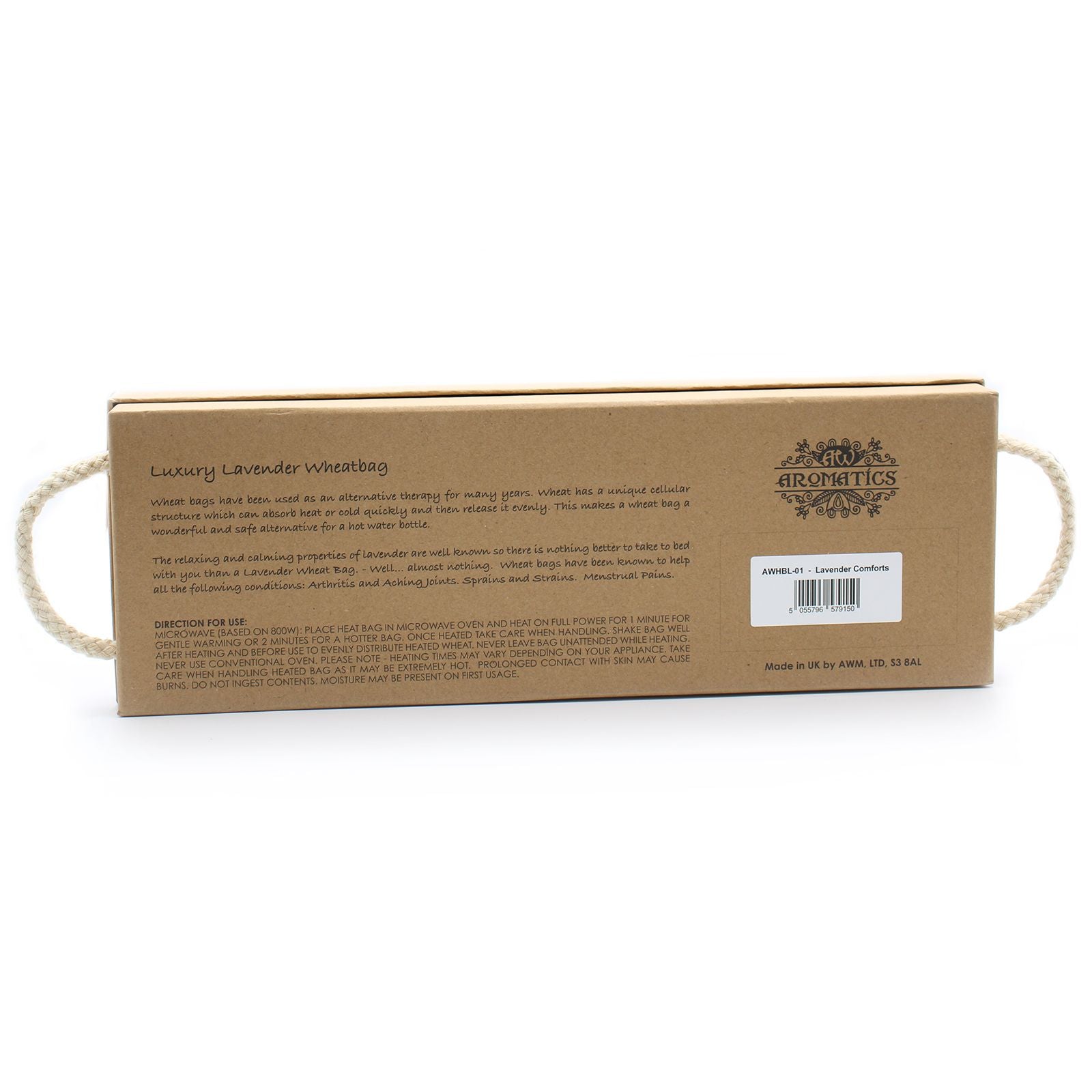 Luxury Lavender Wheat Bag in Gift Box - Lavender Comforts 🇬🇧