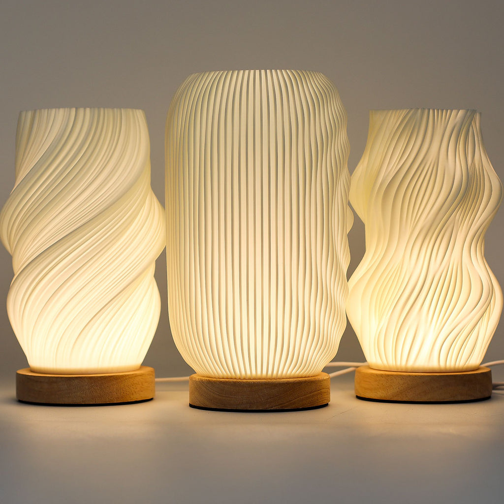 New Wave Lamp - USB - 3 settings - Cloud Twisted 🇬🇧