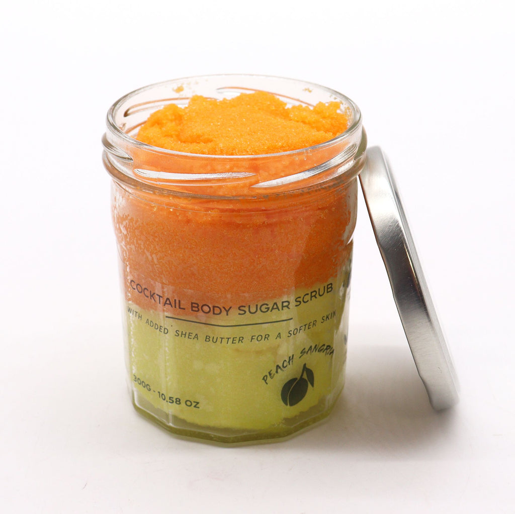 Fragranced Sugar Body Scrub - Peach Sangria 300g 🇬🇧