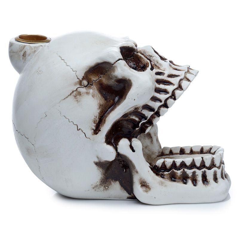 Skull with Open Mouth Backflow Incense Burner 🇬🇧