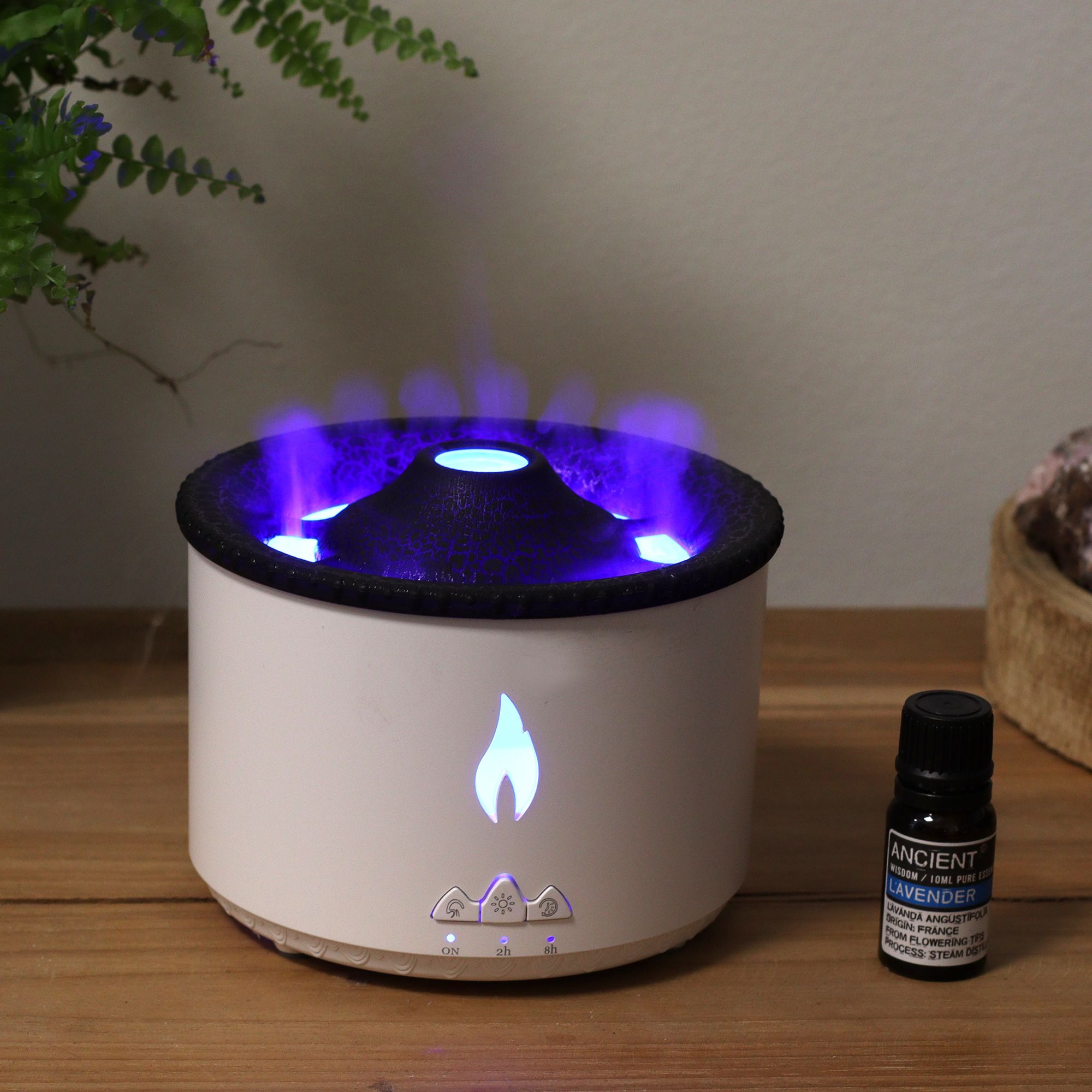 Medium Volcano Effect Aroma Diffuser (plug) Two Colours -360ml 🇬🇧