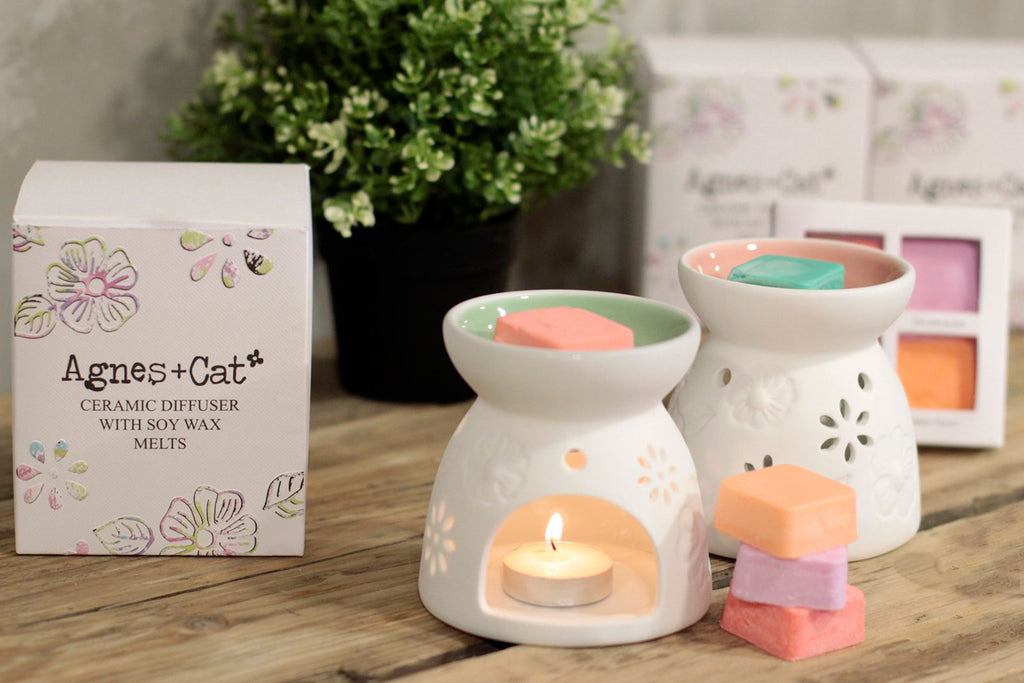 Wax Melter with Four Soy Wax Melts 🇬🇧