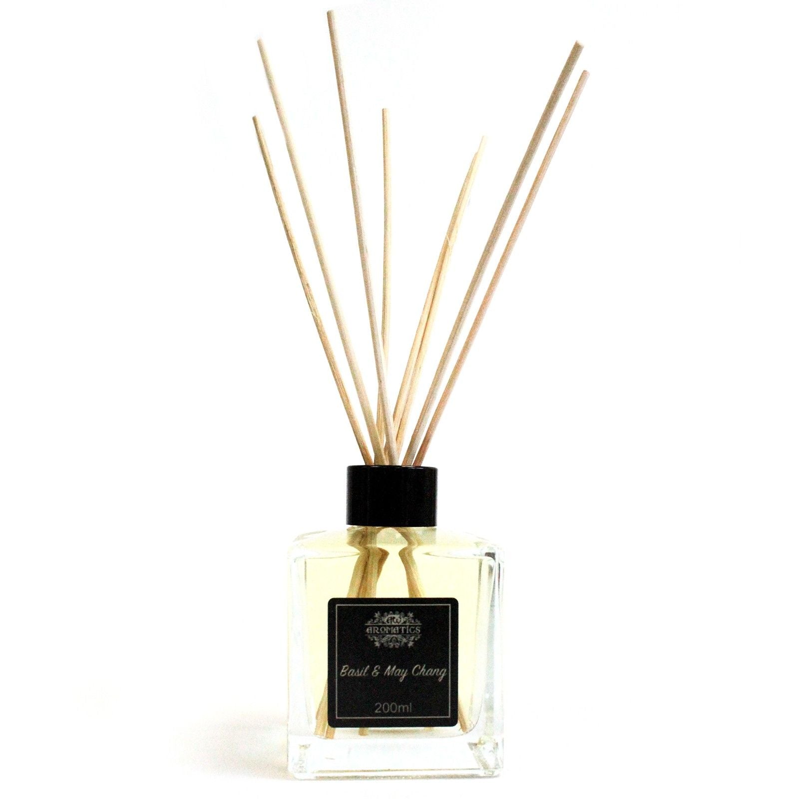 200ml Basil & Maychang Essential Oil Reed Diffuser 🇬🇧