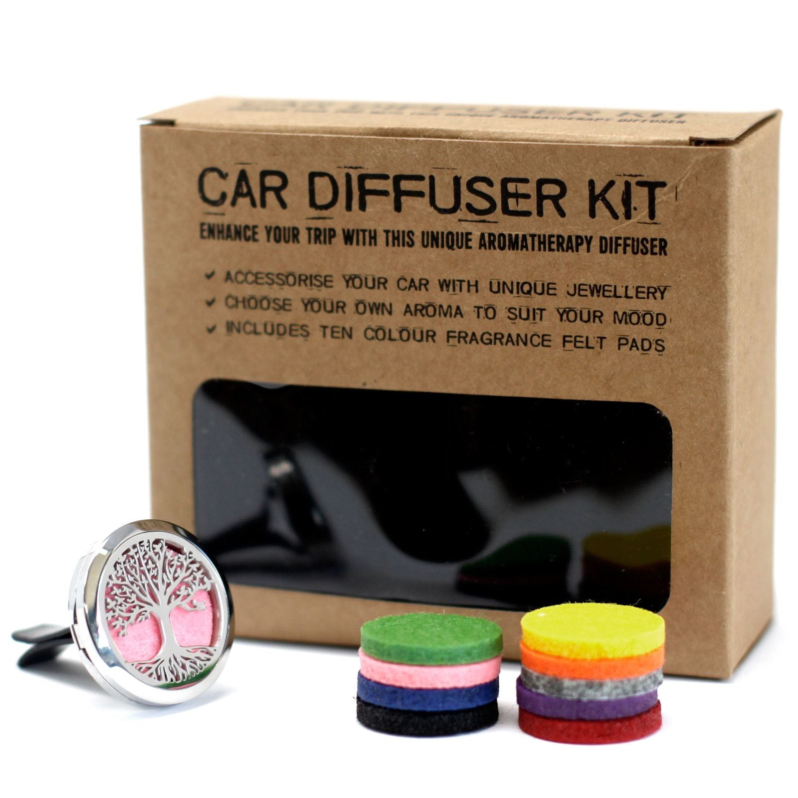 Car Diffuser Kit - Tree of Life - 30mm 🇬🇧