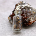 Bottled Gemstones Necklace - Amethyst 🇬🇧