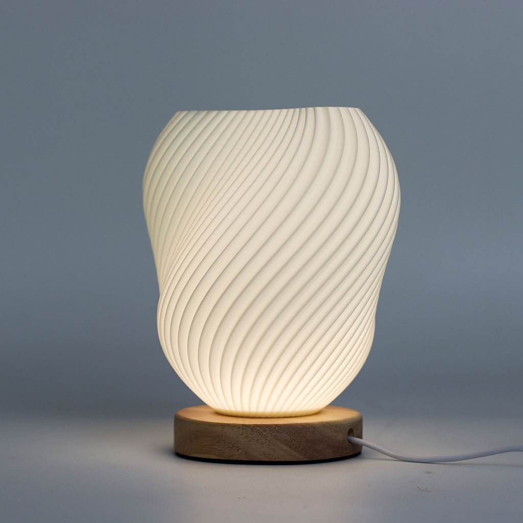 New Wave Lamp - USB - 3 settings - Shell Twisted 🇬🇧