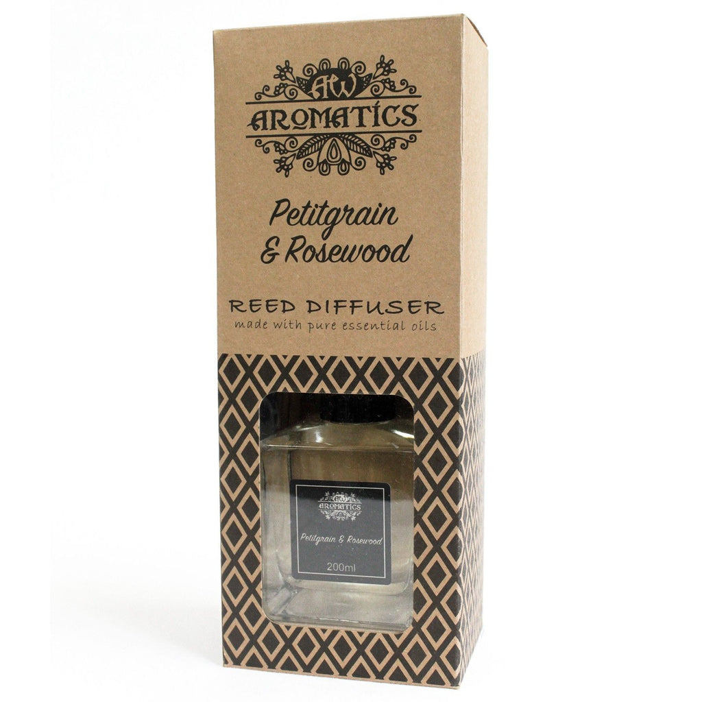 200ml Petitgrain & Rosewood Essential Oil Reed Diffuser 🇬🇧
