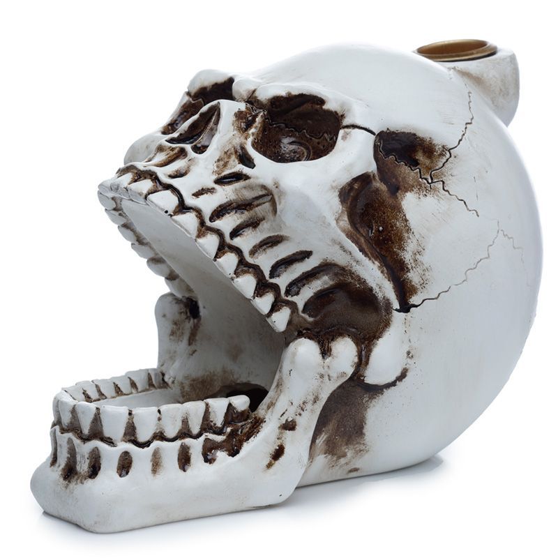 Skull with Open Mouth Backflow Incense Burner 🇬🇧