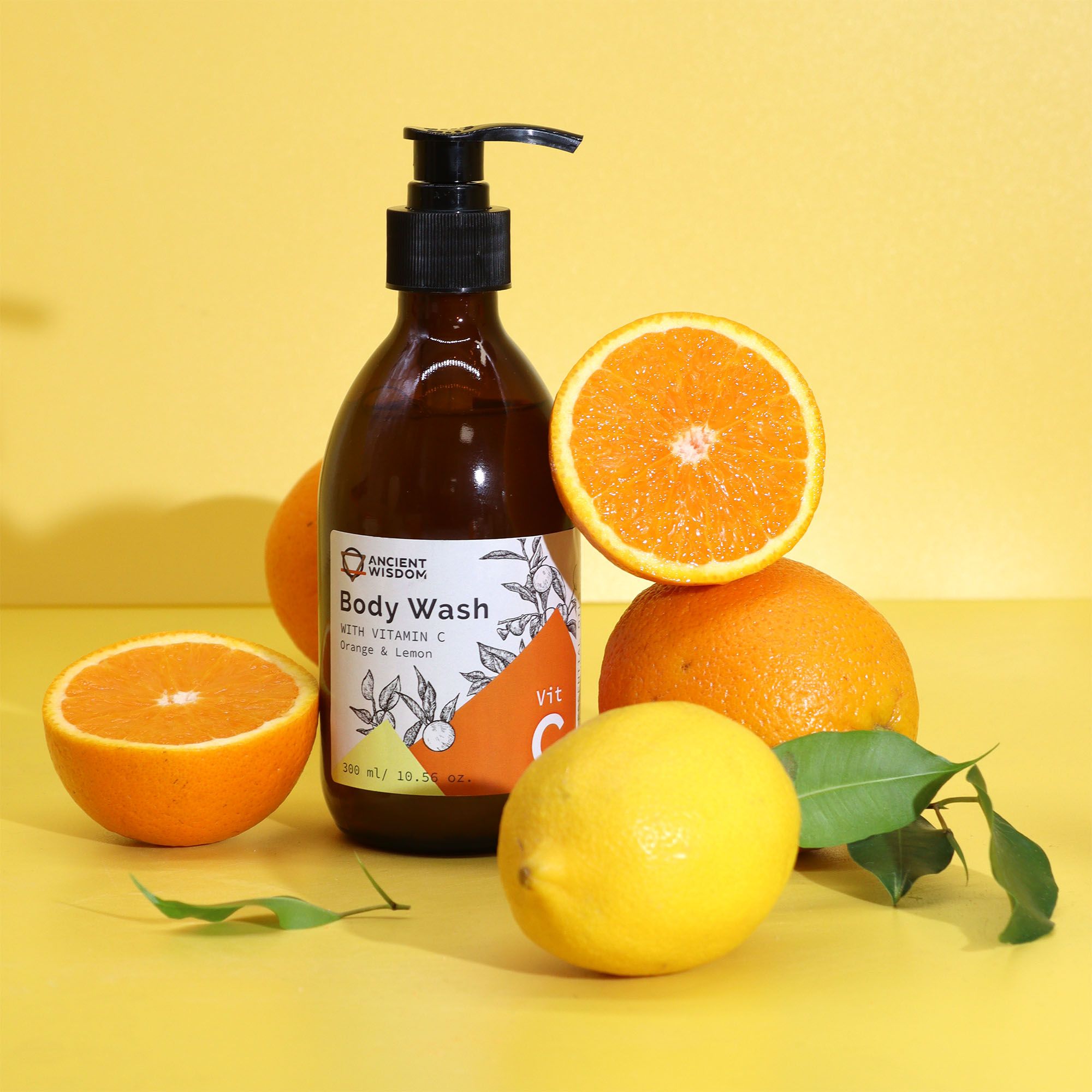 Aromatherapy Body Wash with Vitamin C – Orange & Lemon 🇬🇧