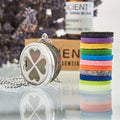 Aromatherapy Diffuser Necklace - Four Leaf Clover 30mm 🇬🇧