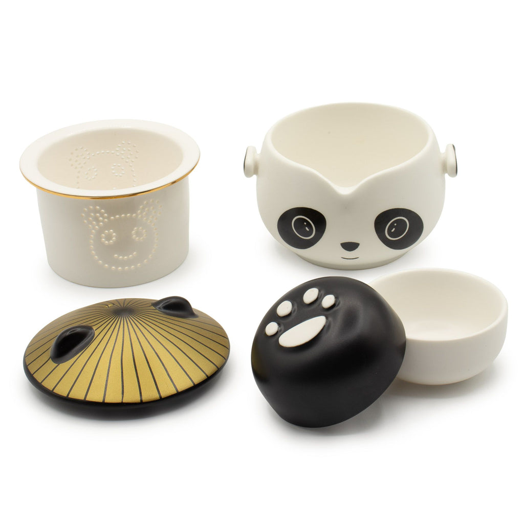 Kung Fu Panda Teapot Set - Two Cups - Travel Pack 🇬🇧