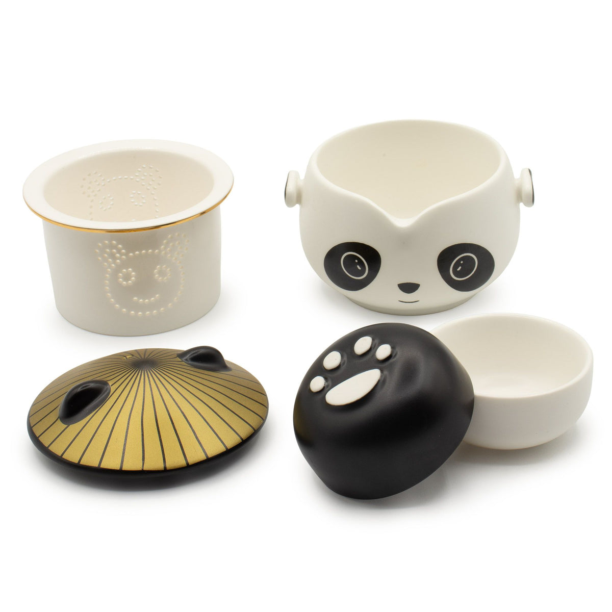 Kung Fu Panda Teapot Set - Two Cups - Travel Pack 🇬🇧