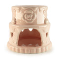 Ceramic Cake Oil Burner - Hearts - Pink 🇬🇧
